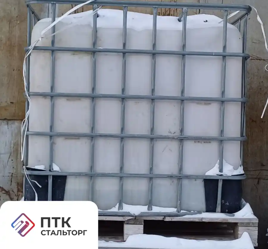 Еврокуб 1000 л на комбинированном поддоне 1200х1000х1165 мм