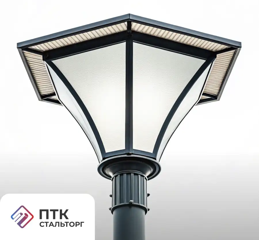 Декоративная опора Капля трубчатая 6