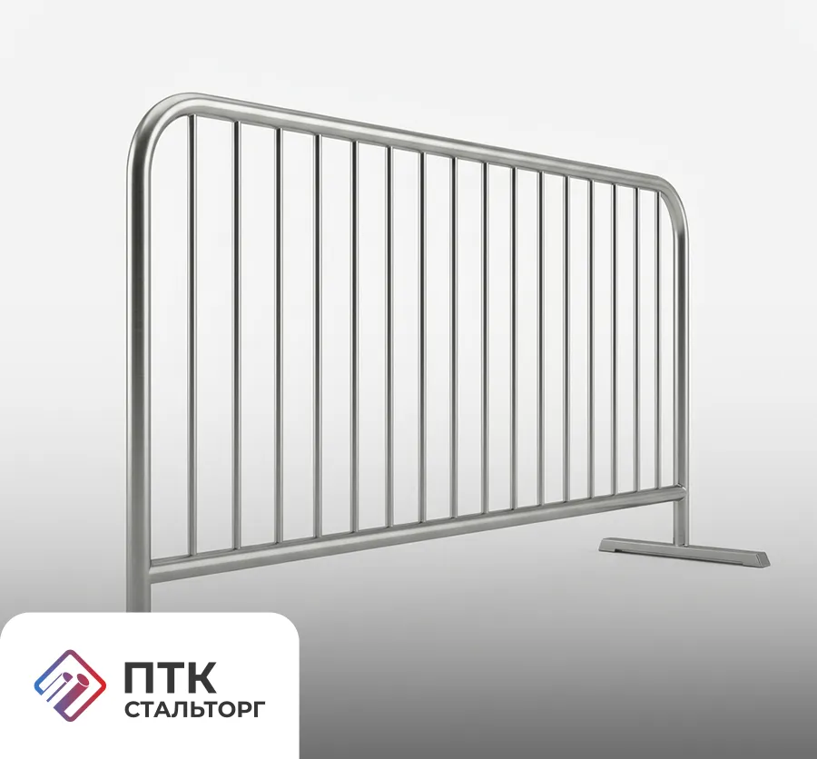 Ограждение передвижное 1200х2500х38 мм оцинкованное