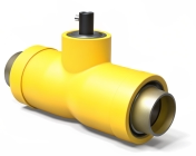 Кран шаровой в ППМ изоляции