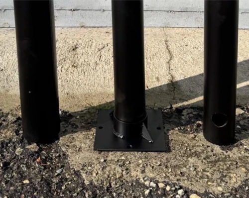 Оголовок для сваи