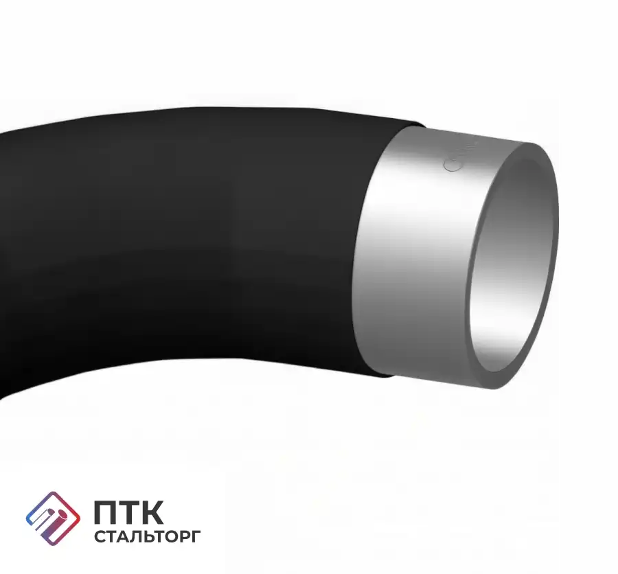 Отвод стальной 15° 159х4,5 мм с внутренним ЦПП