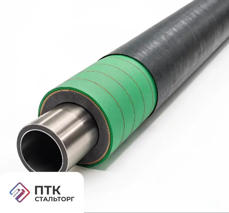 Труба стальная 76х5 мм в 3УС изоляции